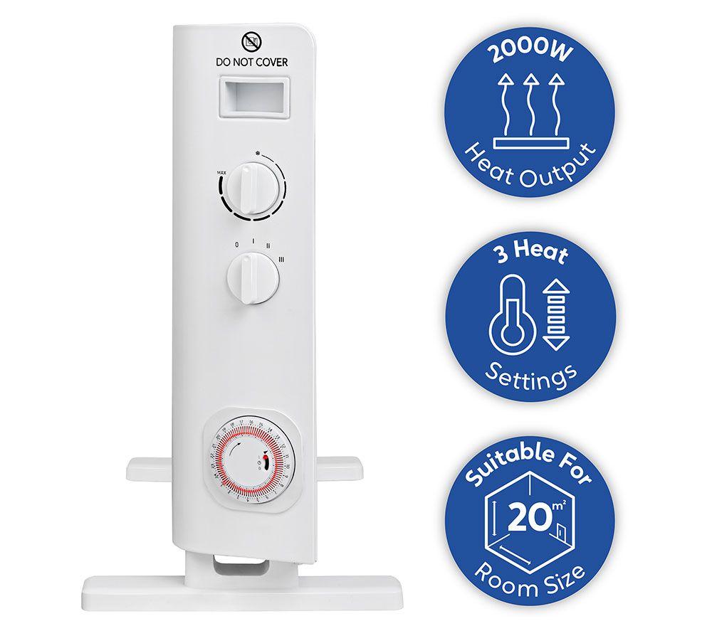 RUSSELL HOBBS RHCVH6002W Portable Convector Heater - White image number 9 of 12