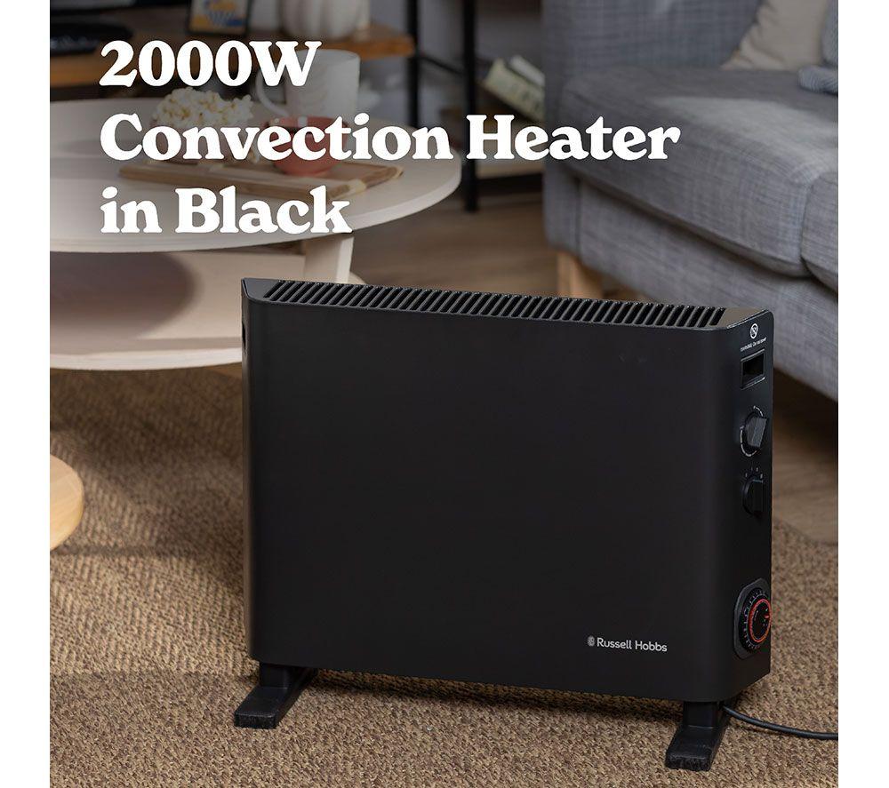 RUSSELL HOBBS RHCVH6002B Portable Convector Heater - Black image number 3 of 12