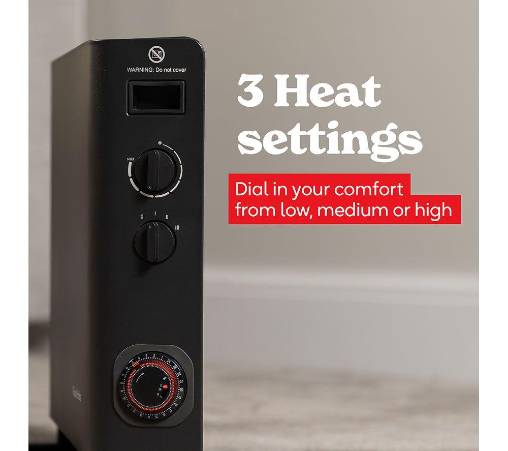 RUSSELL HOBBS RHCVH6002B Portable Convector Heater - Black image number 5 of 12