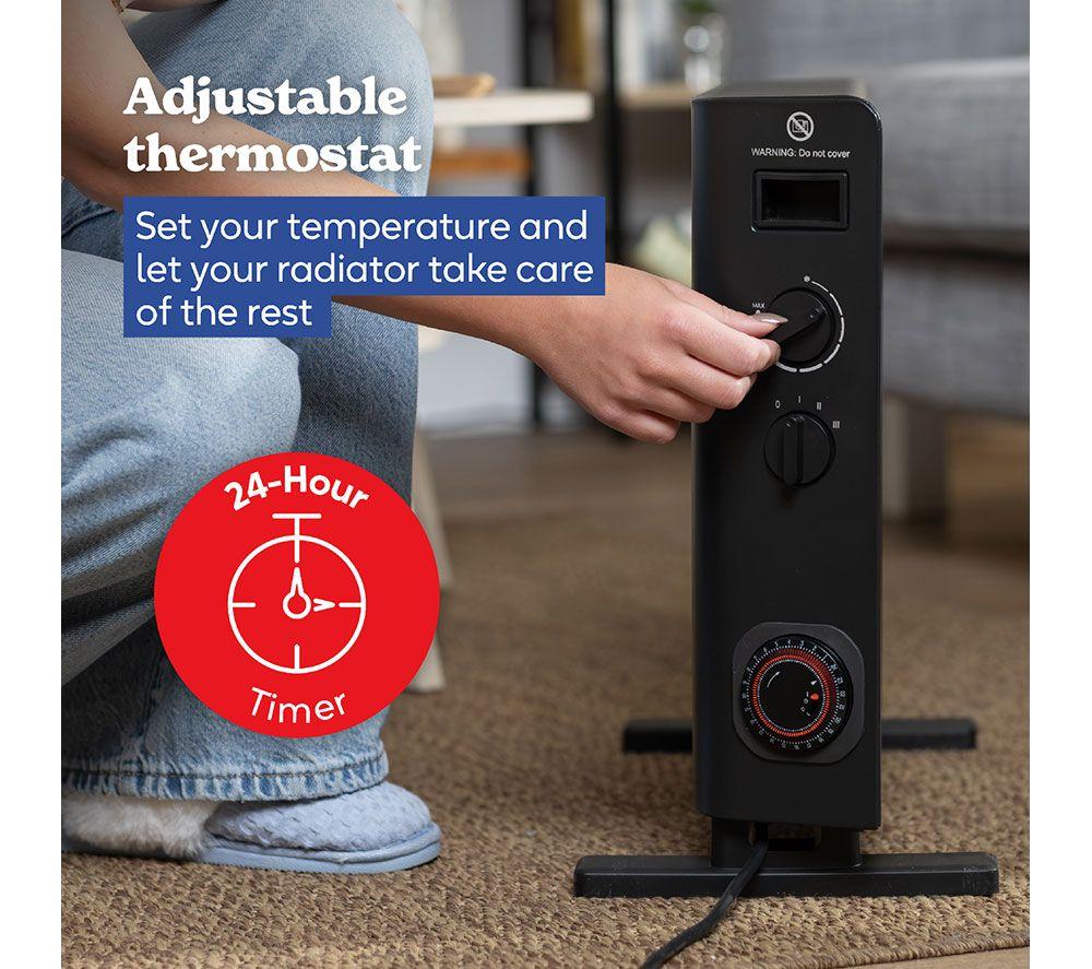 RUSSELL HOBBS RHCVH6002B Portable Convector Heater - Black image number 7 of 12