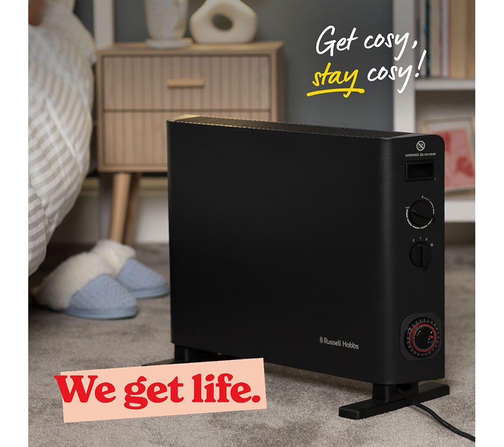 RUSSELL HOBBS RHCVH6002B Portable Convector Heater - Black image number 9 of 12