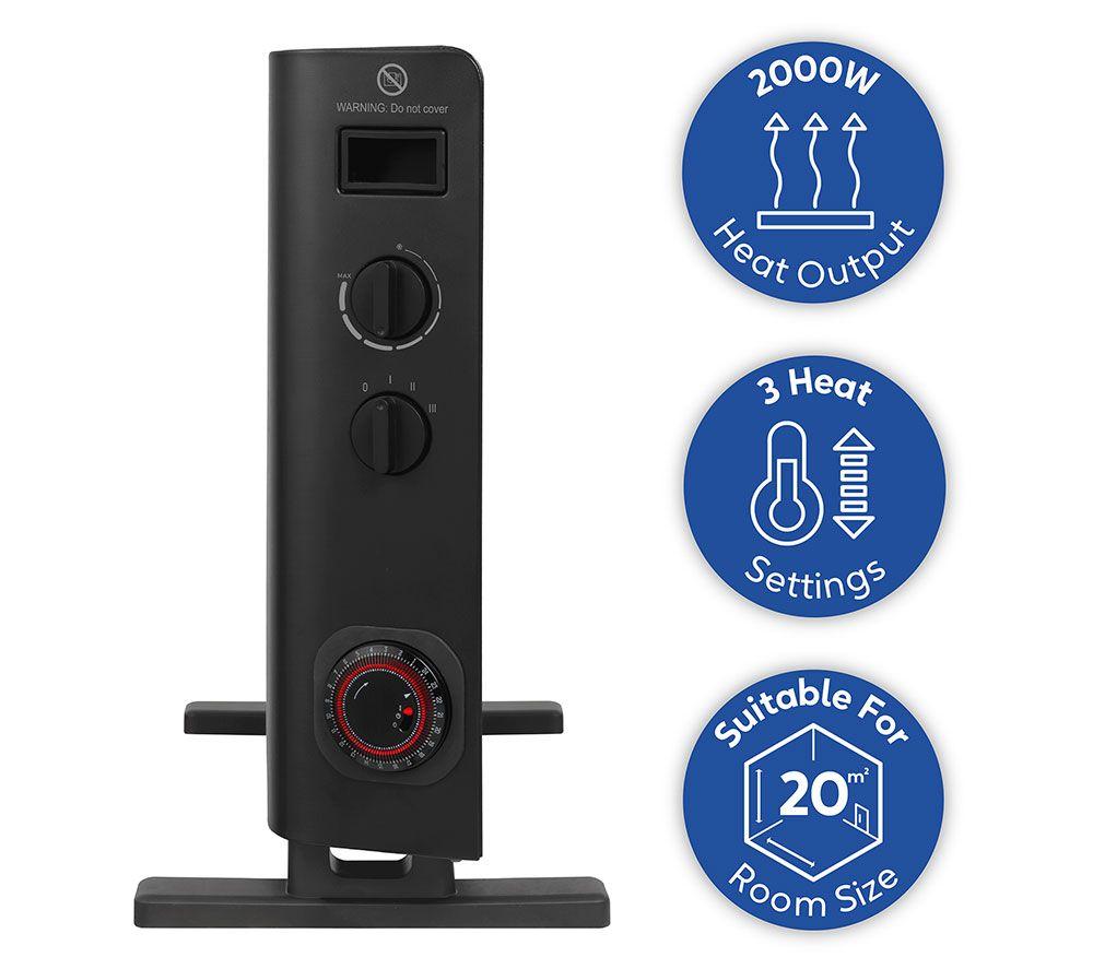RUSSELL HOBBS RHCVH6002B Portable Convector Heater - Black image number 10 of 12
