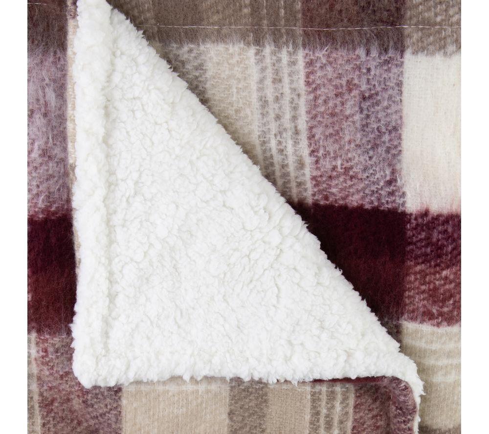 RUSSELL HOBBS RHHT1006TAR Heated Throw - Double, Pink image number 4 of 4