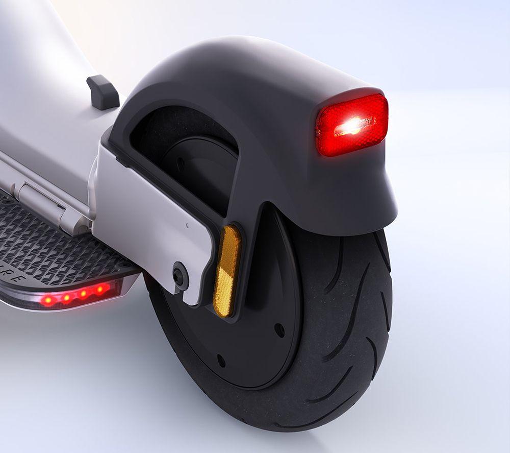 PURE ELECTRIC Advance Flex Folding Electric Scooter - Platinum Silver image number 4 of 9
