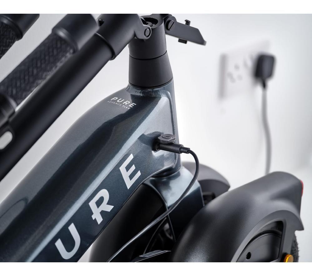 PURE ELECTRIC Advance Flex Folding Electric Scooter - Mercury Grey image number 4 of 7