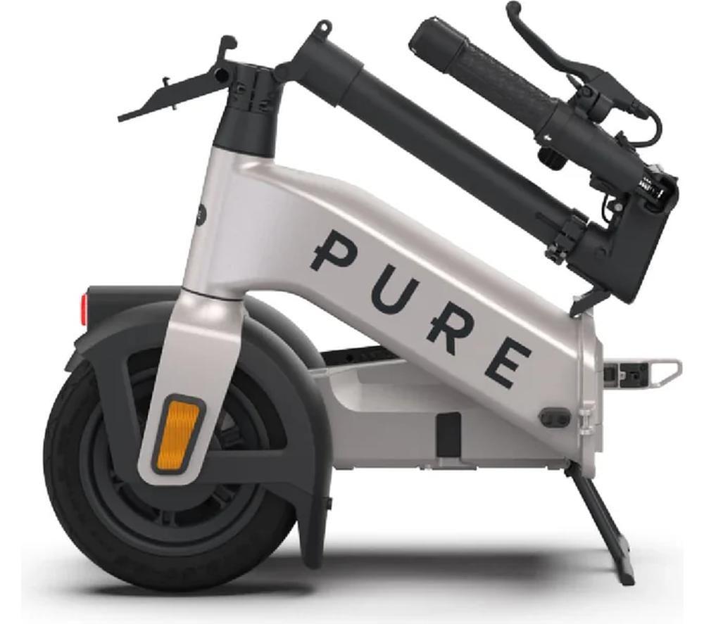 PURE ELECTRIC Advance Flex Folding Electric Scooter - Mercury Grey image number 7 of 7