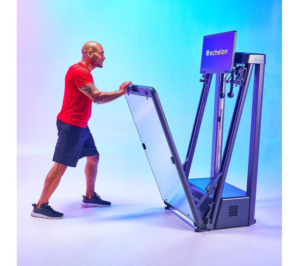 ECHELON Strength+ ECH-ES-5 Smart Strength Training Machine - Black & Brown image number 5 of 7