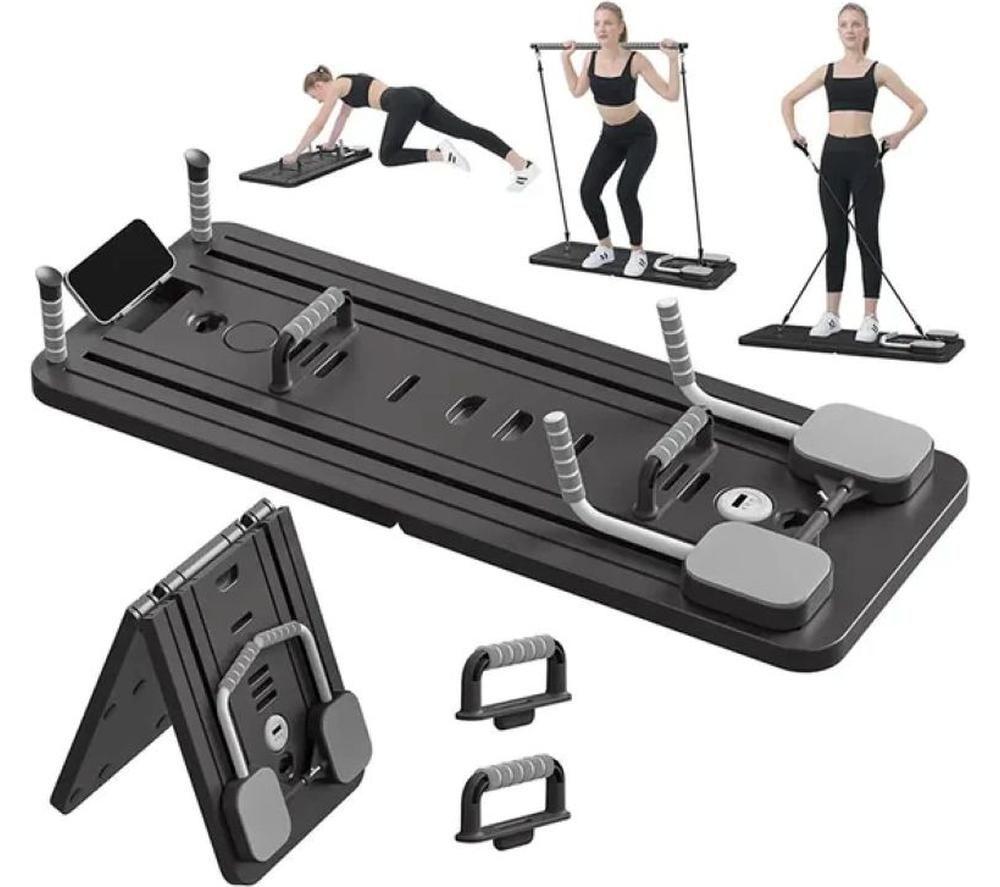 ECHELON PIL-PLNK-GRY Pilates Plank Fitness Board - Black image number 3 of 4