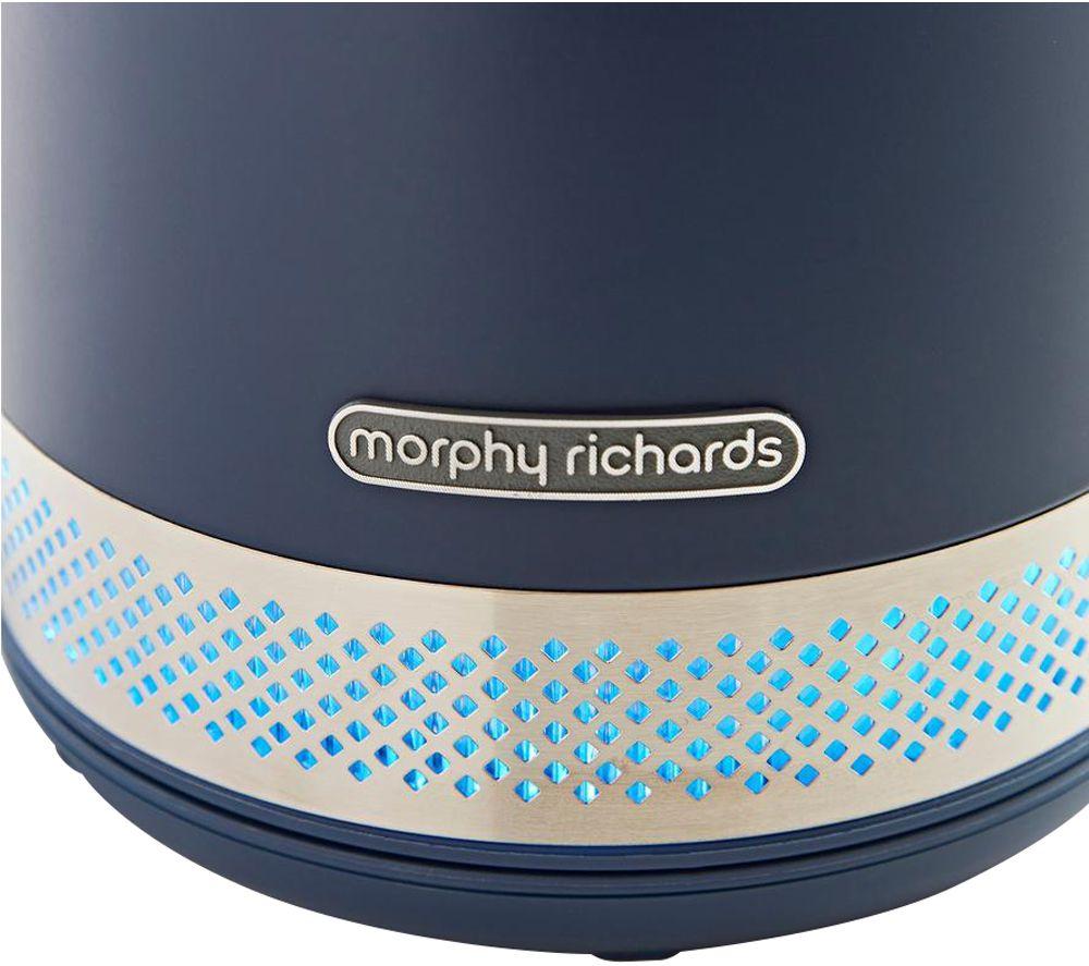 MORPHY RICHARDS Illumination 108023 Jug Kettle - Navy Peony image number 2 of 6