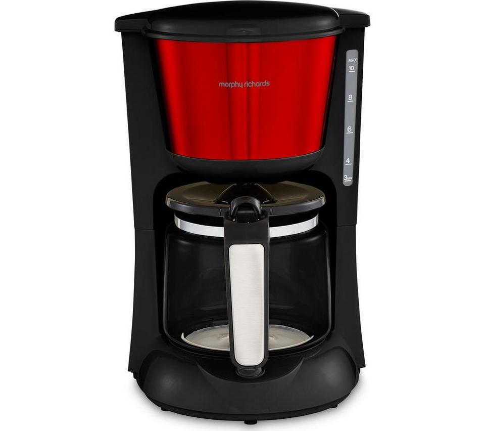 MORPHY RICHARDS Equip 162503 Filter Coffee Machine - Red