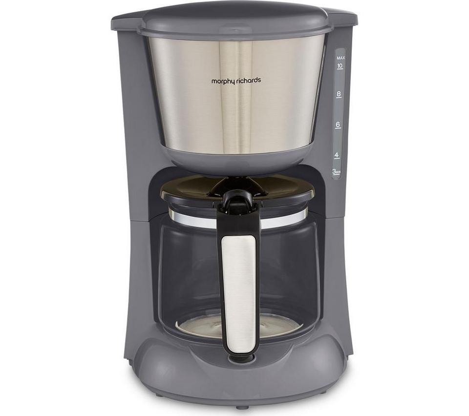 MORPHY RICHARDS Equip 162505 Filter Coffee Machine - Grey