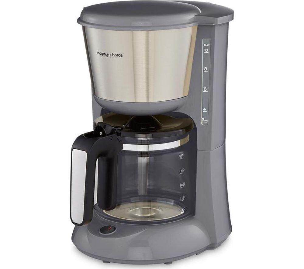 MORPHY RICHARDS Equip 162505 Filter Coffee Machine - Grey image number 2 of 6