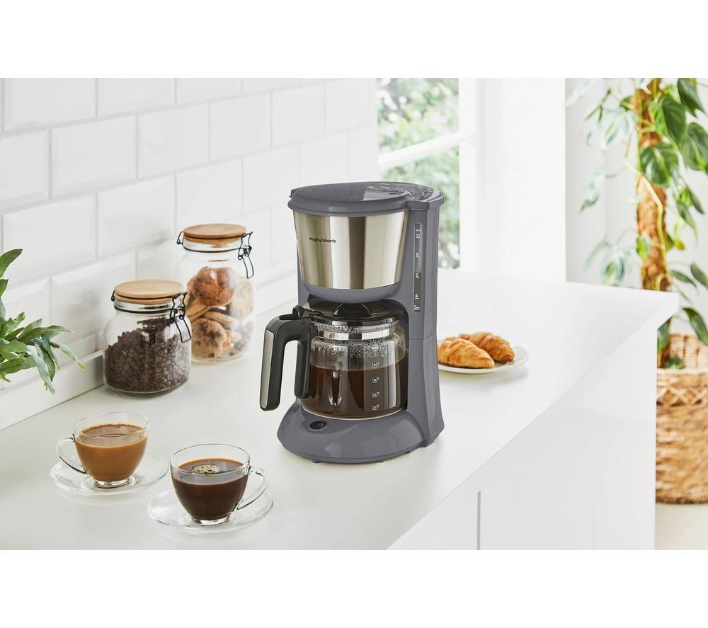 MORPHY RICHARDS Equip 162505 Filter Coffee Machine - Grey image number 4 of 6