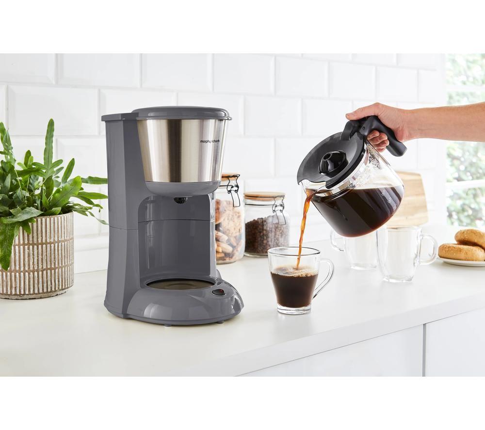 MORPHY RICHARDS Equip 162505 Filter Coffee Machine - Grey image number 5 of 6