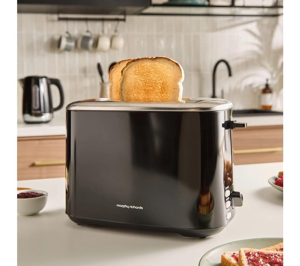 MORPHY RICHARDS Equip 222064 2-Slice Toaster - Black image number 3 of 7