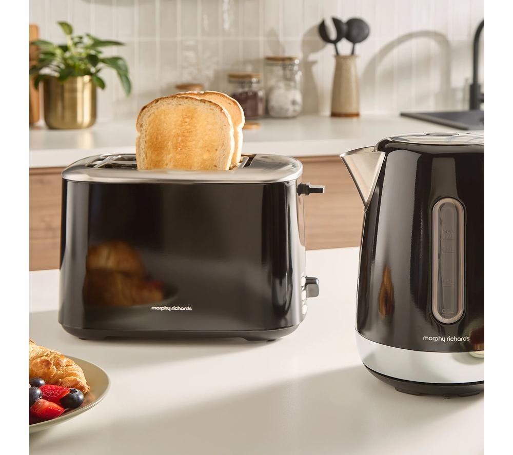 MORPHY RICHARDS Equip 222064 2-Slice Toaster - Black image number 4 of 7