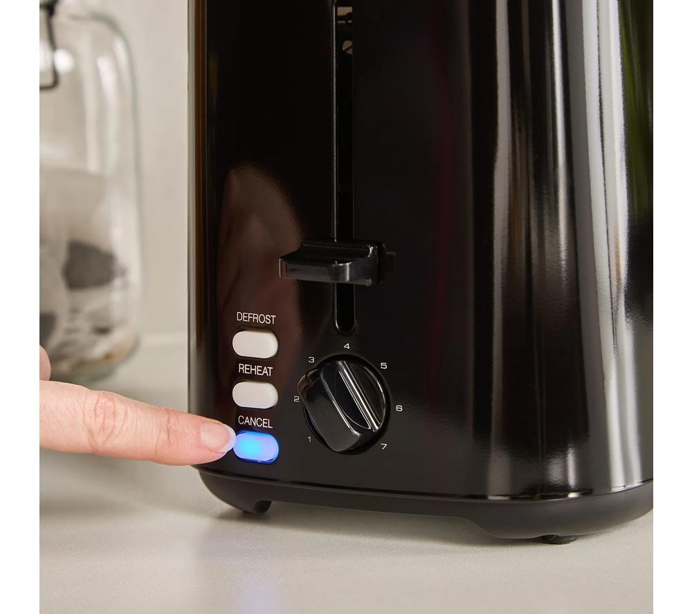 MORPHY RICHARDS Equip 222064 2-Slice Toaster - Black image number 5 of 7