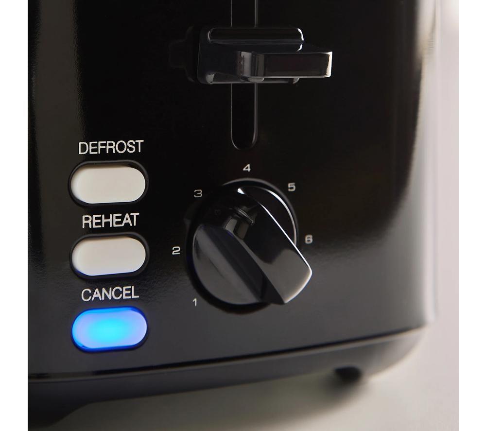 MORPHY RICHARDS Equip 222064 2-Slice Toaster - Black image number 6 of 7