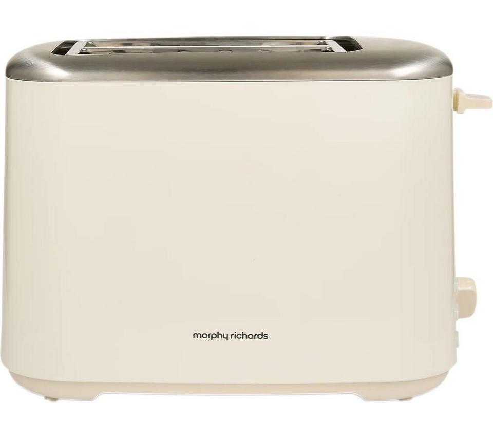 MORPHY RICHARDS Equip 222065 2-Slice Toaster - Cream