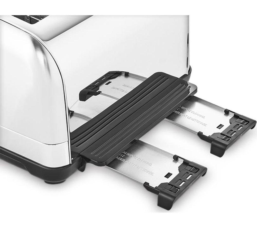 MORPHY RICHARDS Venture 240130 4-Slice Toaster - Silver image number 6 of 7