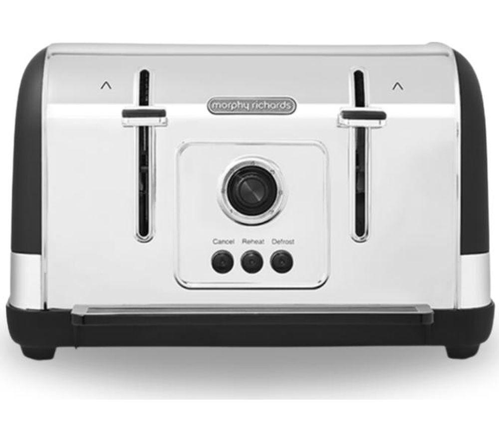 MORPHY RICHARDS Venture 240131 4-Slice Toaster - Black image number 4 of 7