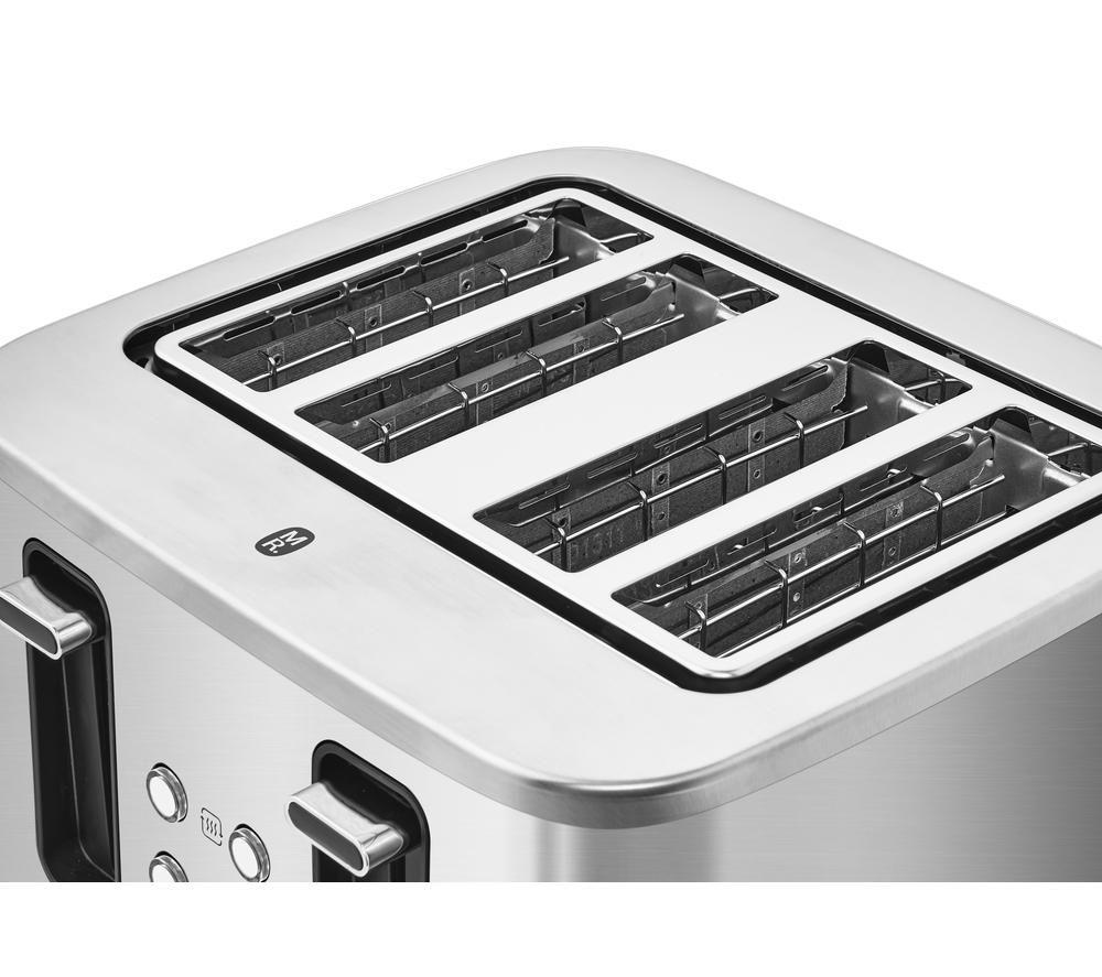 MORPHY RICHARDS Motive 242800 4-Slice Toaster - Silver image number 4 of 8