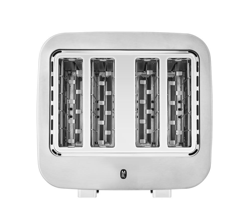 MORPHY RICHARDS Motive 242800 4-Slice Toaster - Silver image number 8 of 8