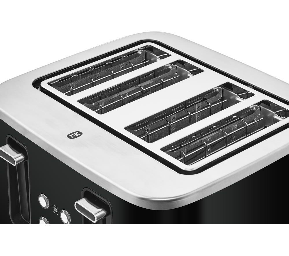 MORPHY RICHARDS Motive 242801 4-Slice Toaster - Black image number 5 of 7