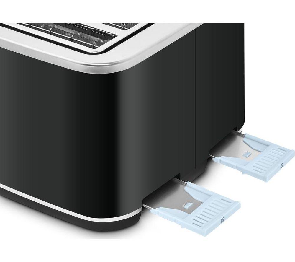 MORPHY RICHARDS Motive 242801 4-Slice Toaster - Black image number 7 of 7