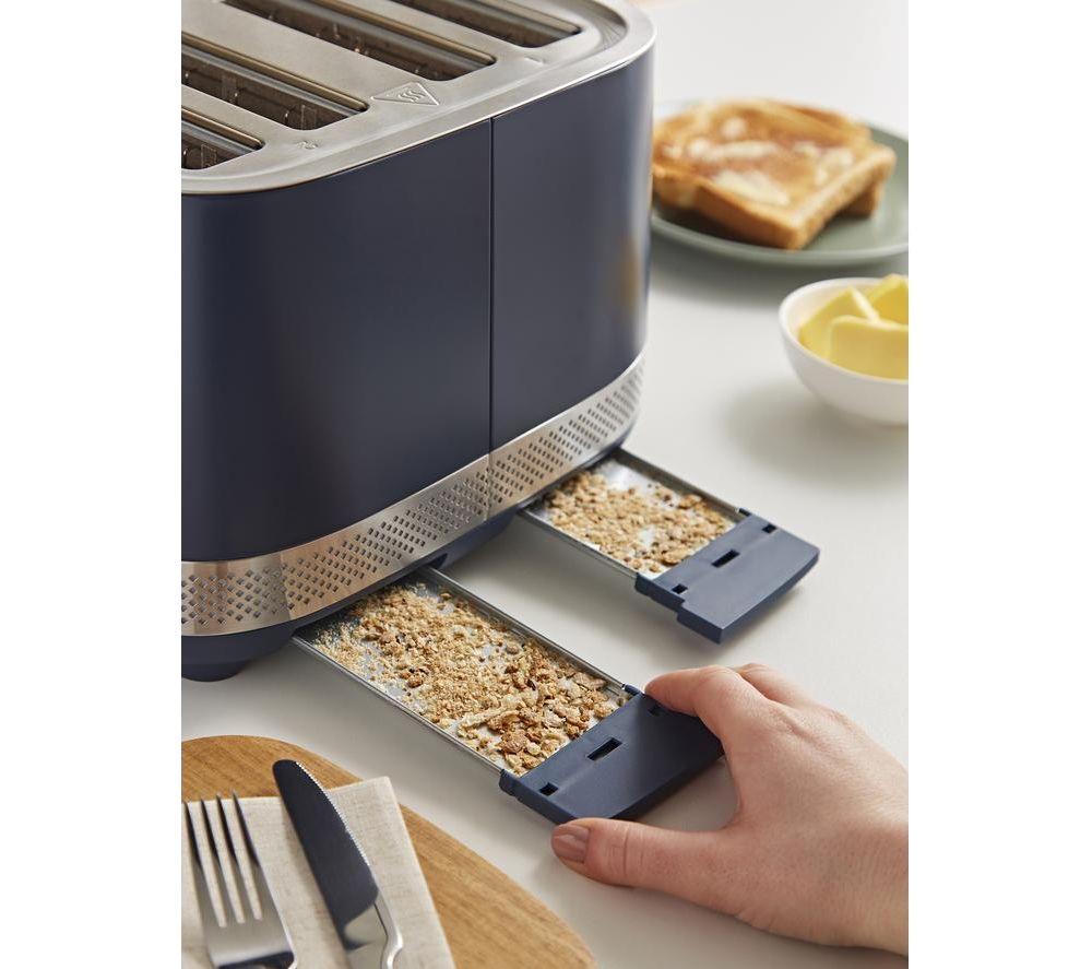 MORPHY RICHARDS Illumination 248023 4-Slice Toaster - Navy Peony image number 5 of 8
