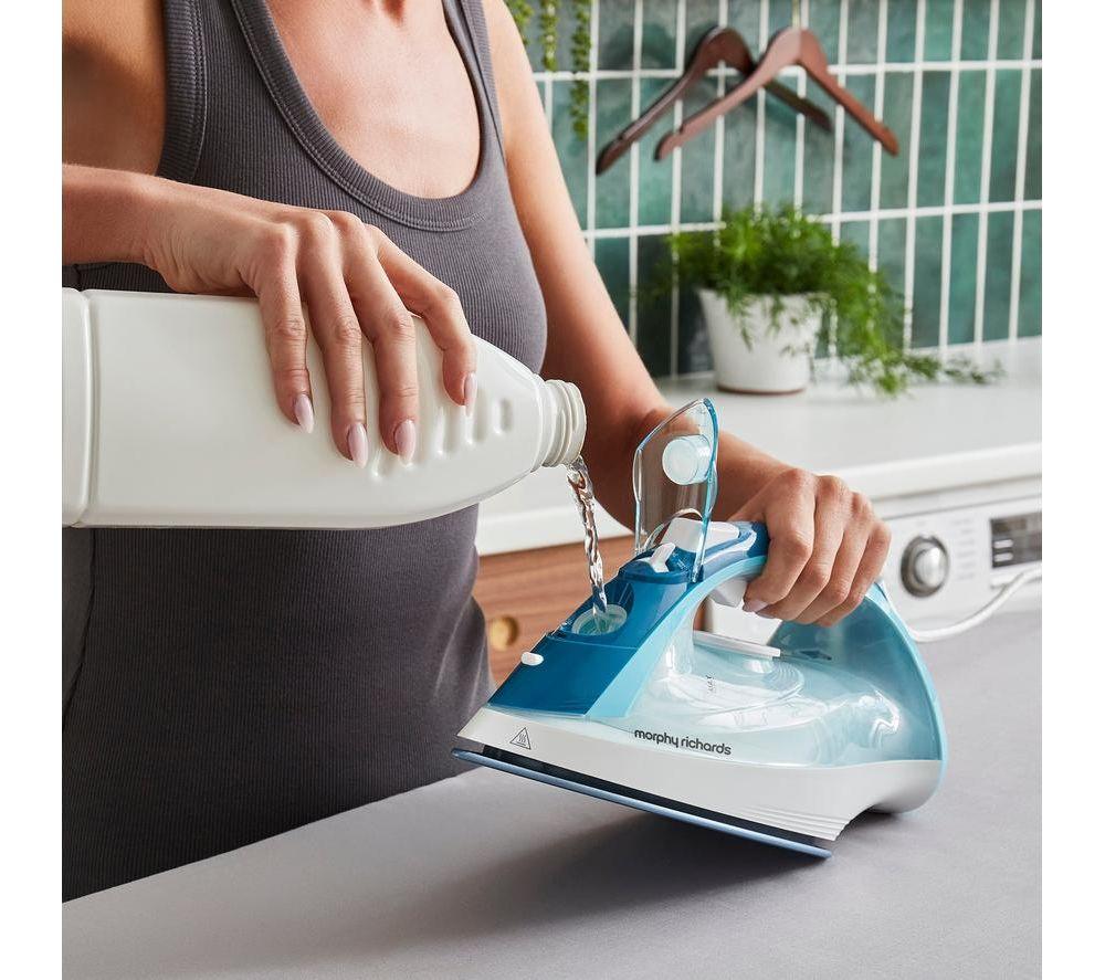 MORPHY RICHARDS Crystal Clear 300300 Steam Iron - Blue image number 6 of 8