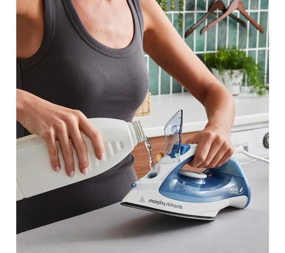 MORPHY RICHARDS Light Glide 100 Steam Iron - Blue image number 8 of 10