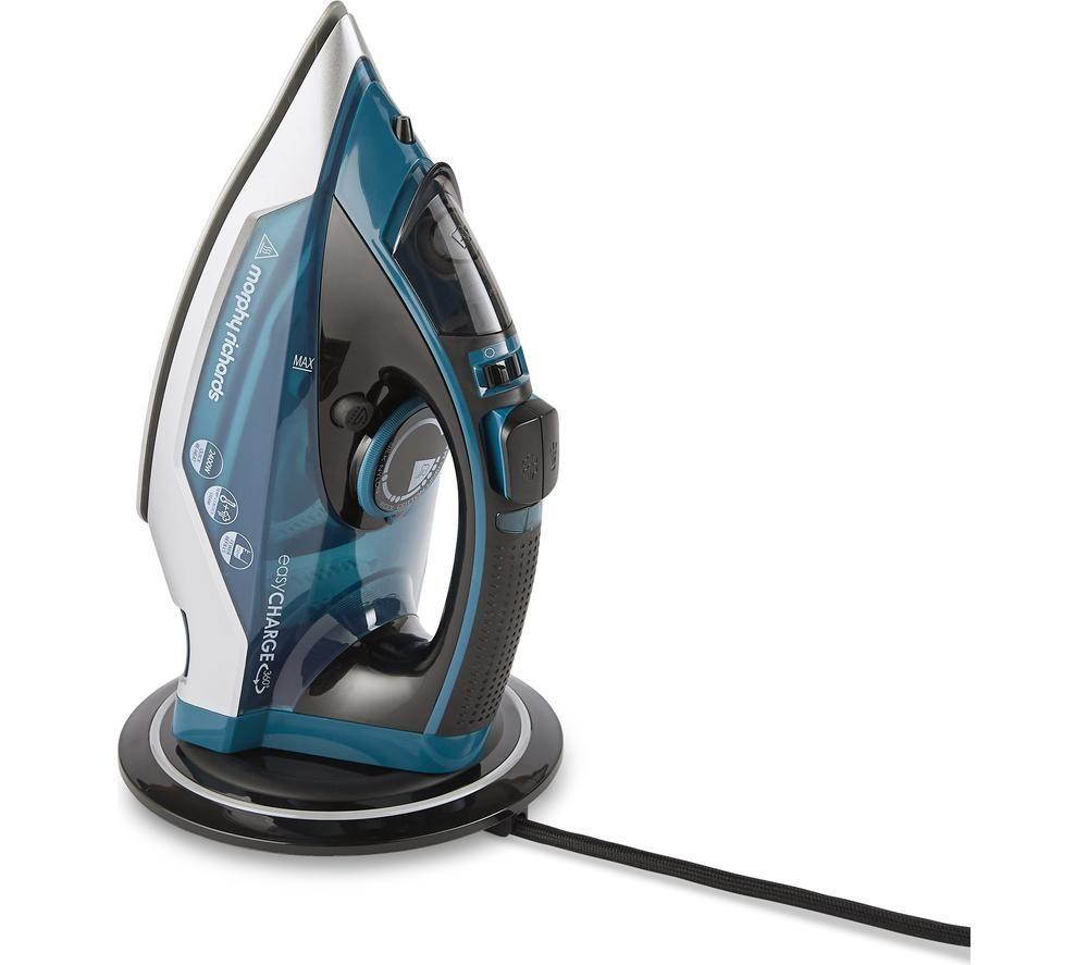 Morphy Richards EasyCharge+ 2400W Cordless Iron - Deep Lagoon in Blue - Image 6