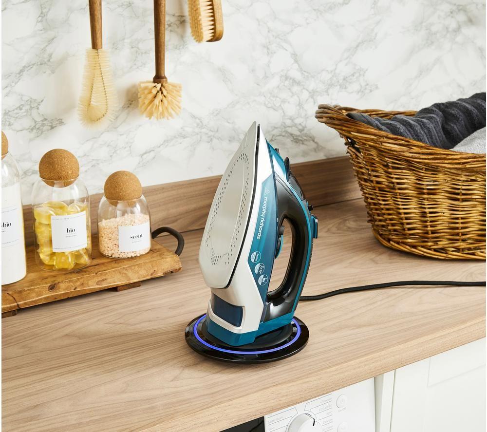 MORPHY RICHARDS EasyCharge 303252 Cordless Steam Iron - Deep Lagoon image number 3 of 4