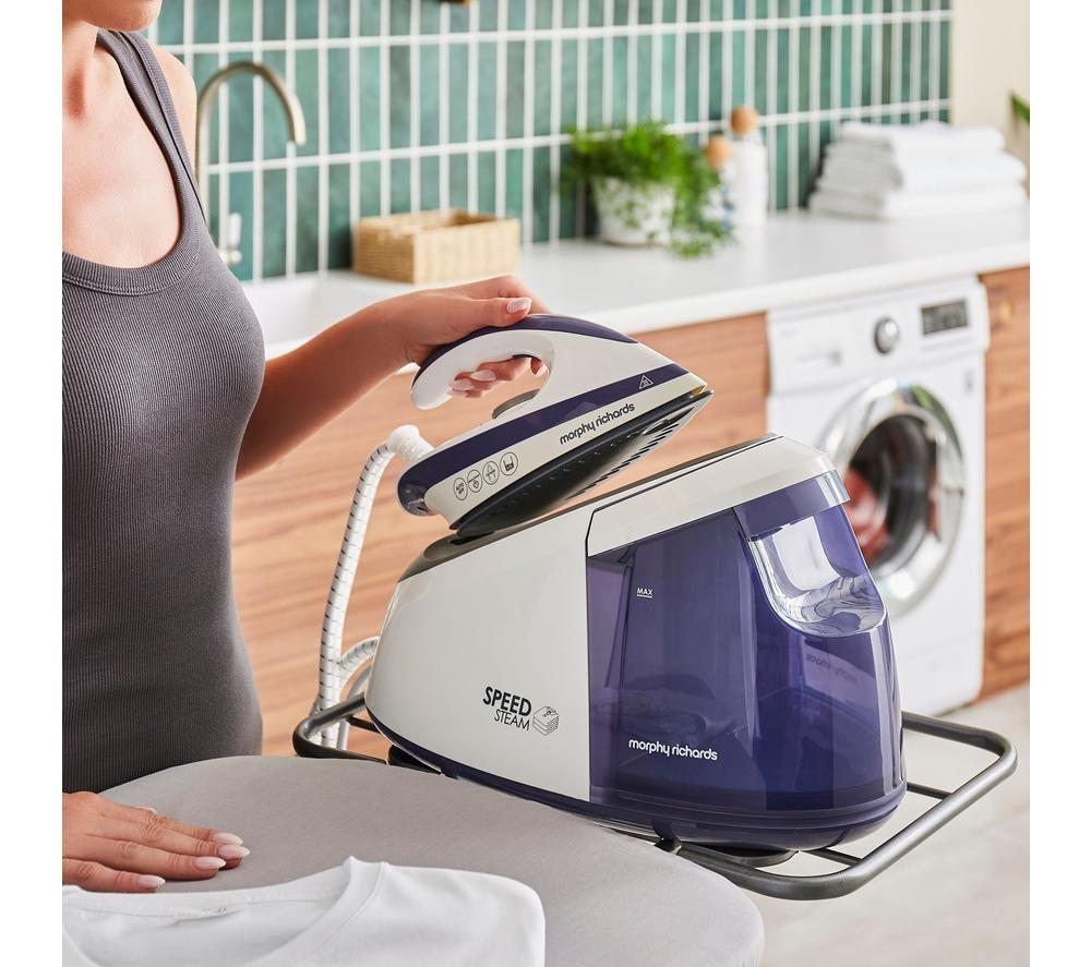 MORPHY RICHARDS Speed Steam 333202 Steam Generator Iron - Blue image number 7 of 11