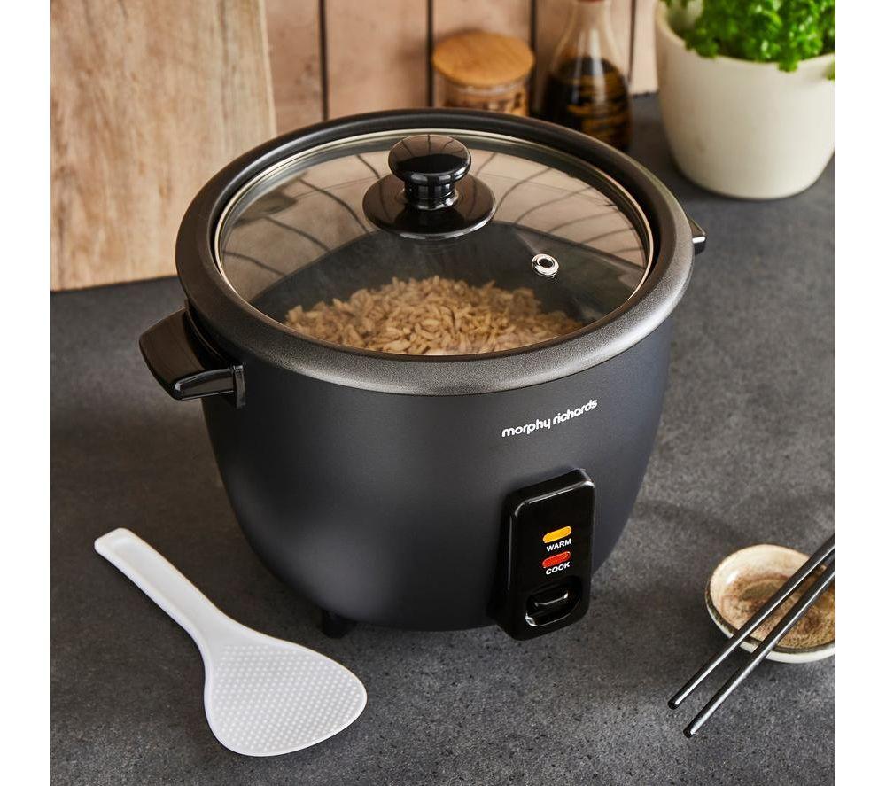 MORPHY RICHARDS 471001 Rice Cooker - Black image number 6 of 12