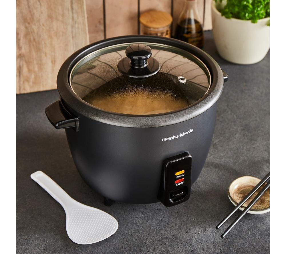 MORPHY RICHARDS 471001 Rice Cooker - Black image number 7 of 12