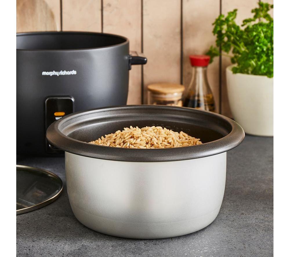 MORPHY RICHARDS 471001 Rice Cooker - Black image number 8 of 12