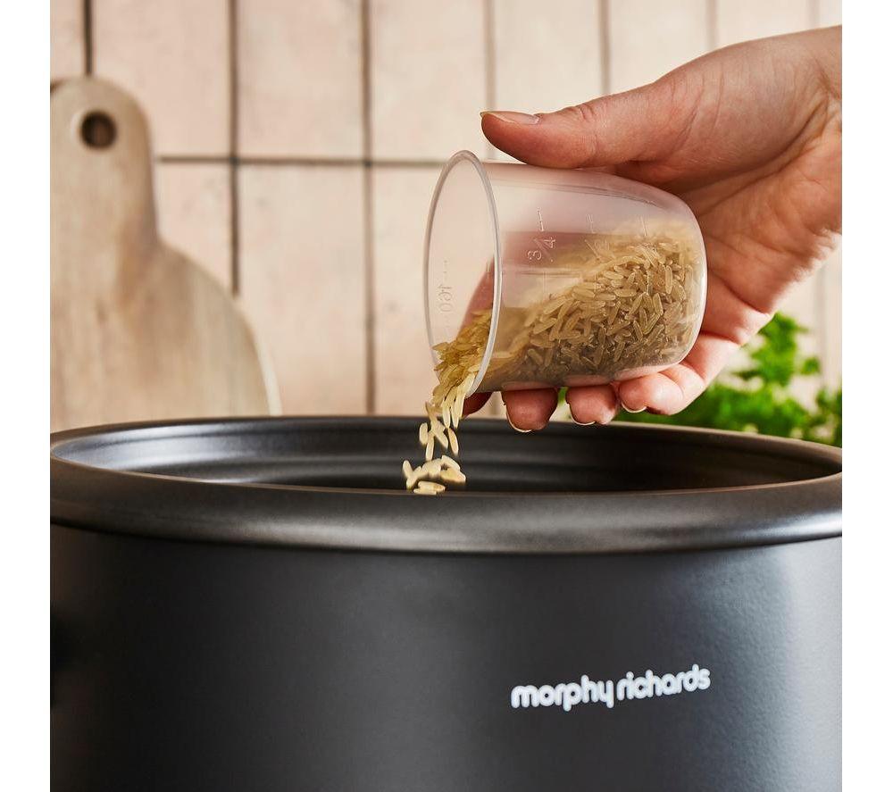 MORPHY RICHARDS 471001 Rice Cooker - Black image number 11 of 12