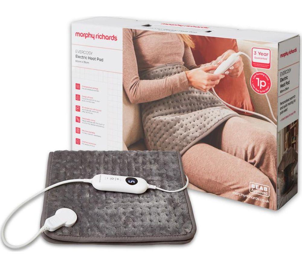 MORPHY RICHARDS EverCosy Electric Heat Pad - Grey, 60 x 35 cm image number 3 of 9
