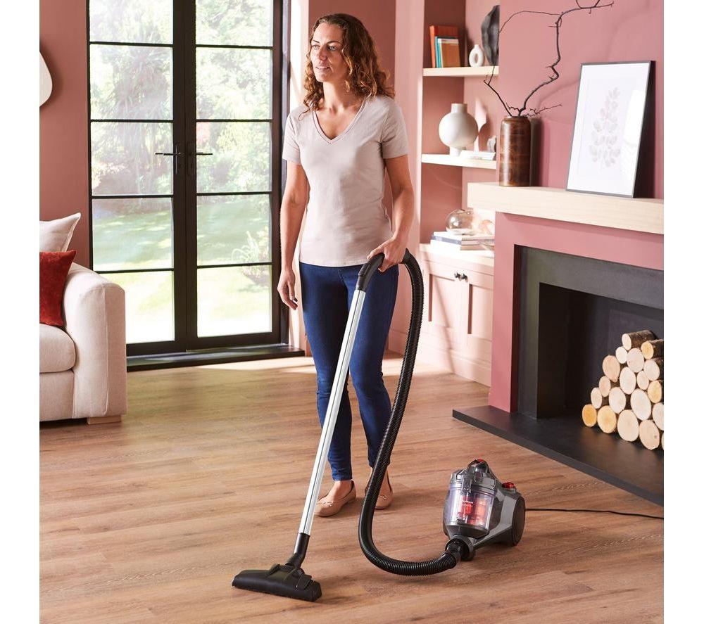 MORPHY RICHARDS MRXCYLINDERFLEX PowerSphere Corded Bagless Vacuum Cleaner - Black & Grey image number 8 of 17