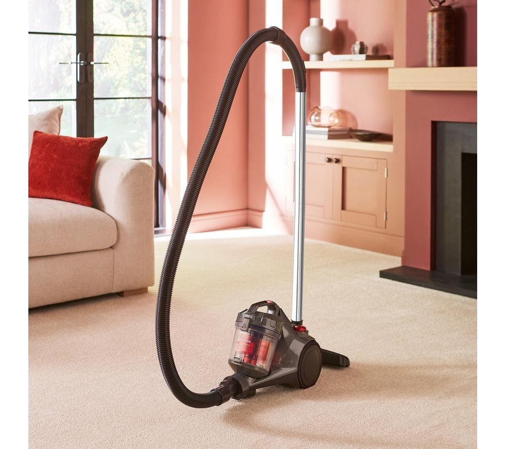 MORPHY RICHARDS MRXCYLINDERFLEX PowerSphere Corded Bagless Vacuum Cleaner - Black & Grey image number 17 of 17