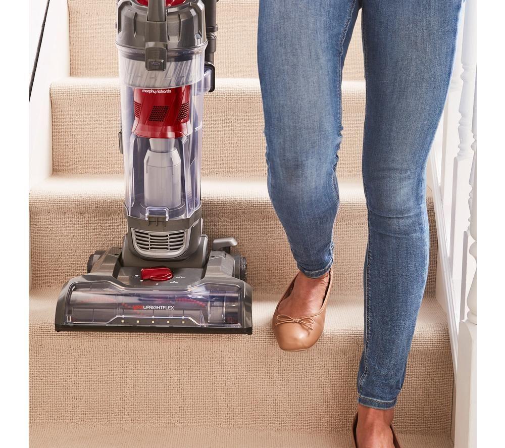 MORPHY RICHARDS PowerLite MRXUPRIGHTFLEX Upright Bagless Vacuum Cleaner - Grey and Black image number 7 of 17
