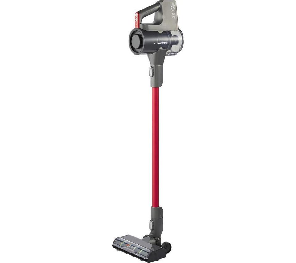MORPHY RICHARDS MRXSTICK250 PremierGlide Cordless Vacuum Cleaner - Grey & Red