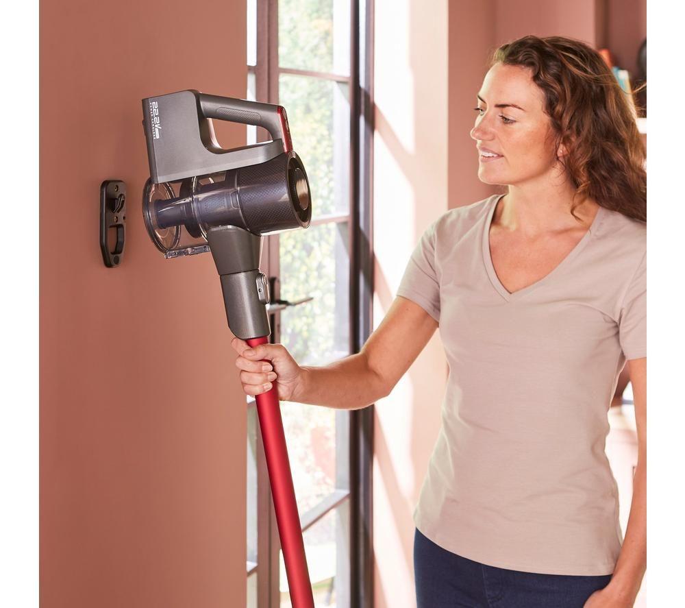 MORPHY RICHARDS MRXSTICK250 PremierGlide Cordless Vacuum Cleaner - Grey & Red image number 3 of 14