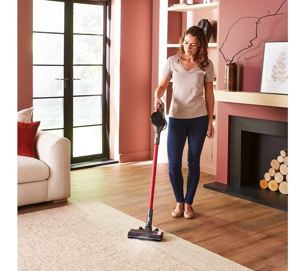 MORPHY RICHARDS MRXSTICK250 PremierGlide Cordless Vacuum Cleaner - Grey & Red image number 7 of 14