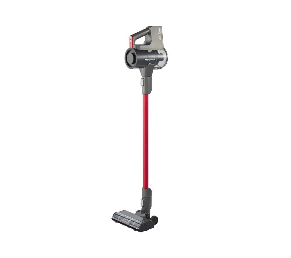 MORPHY RICHARDS MRXSTICK250 PremierGlide Cordless Vacuum Cleaner - Grey & Red image number 12 of 14