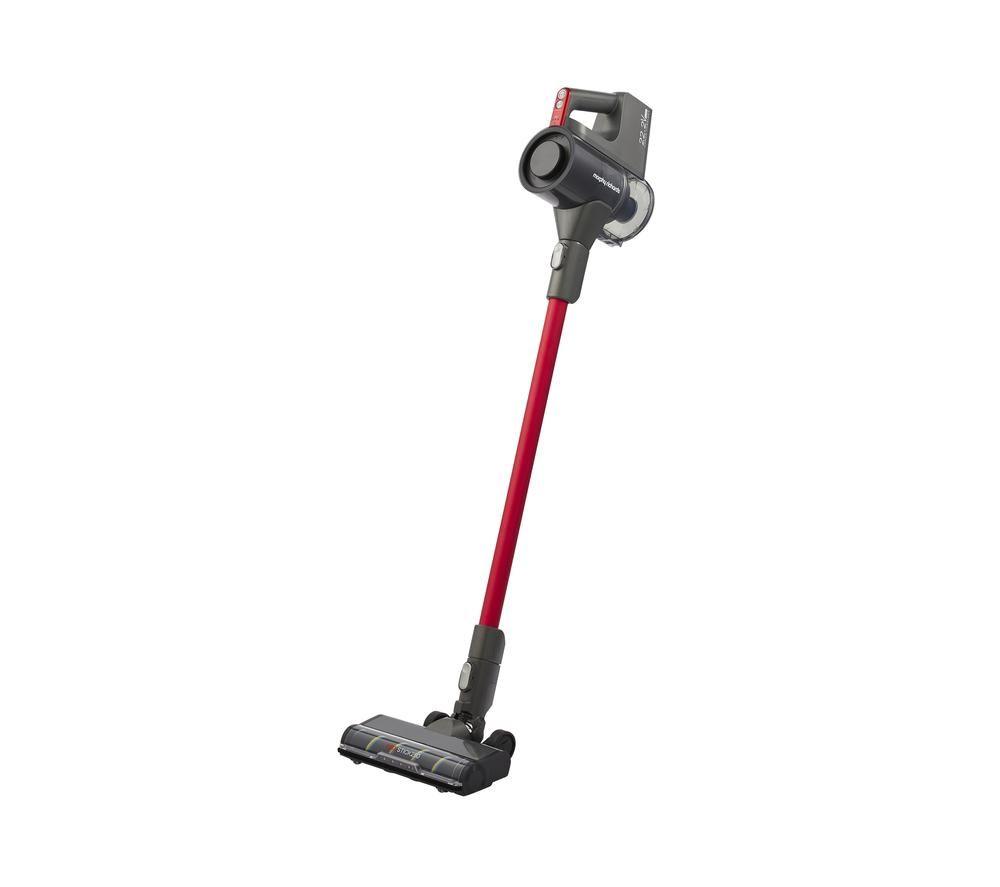 MORPHY RICHARDS MRXSTICK250 PremierGlide Cordless Vacuum Cleaner - Grey & Red image number 14 of 14