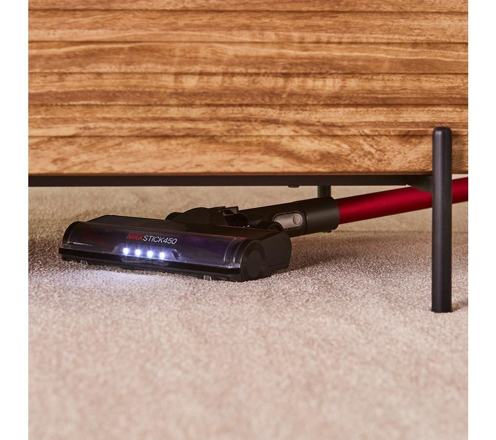 MORPHY RICHARDS UltraGlide MRXSTICK450 Cordless Vacuum Cleaner - Grey & Red image number 4 of 16
