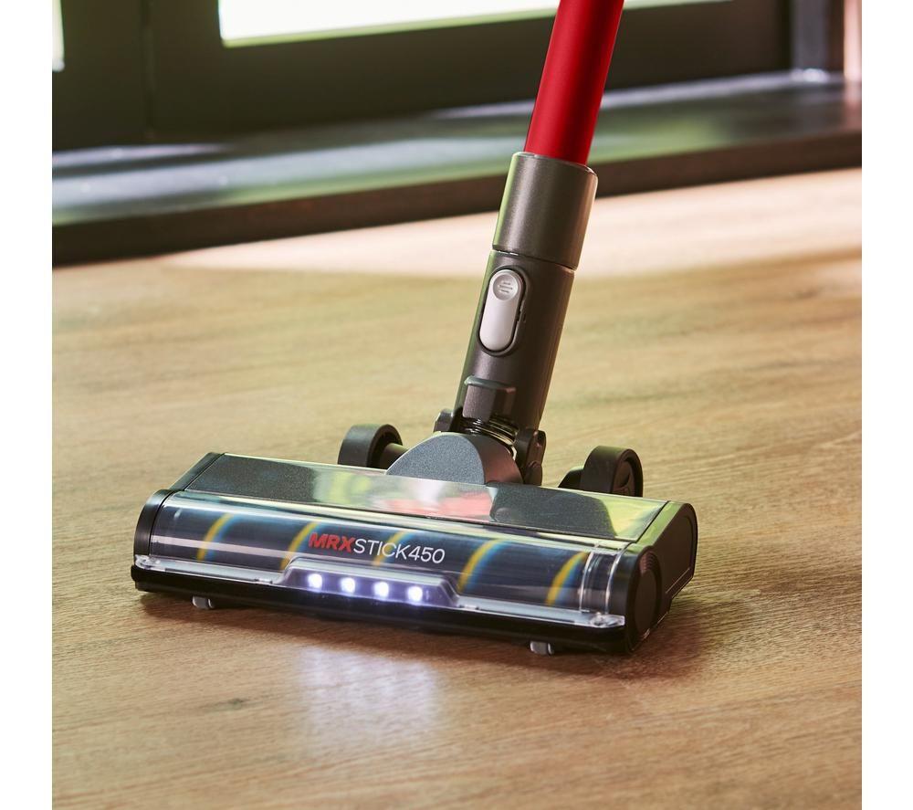 MORPHY RICHARDS UltraGlide MRXSTICK450 Cordless Vacuum Cleaner - Grey & Red image number 5 of 16